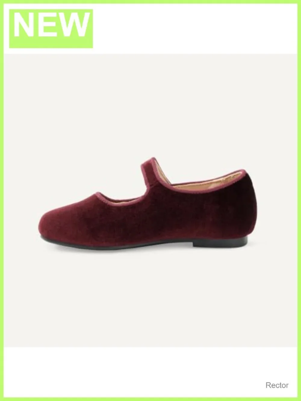Toddler Girls Mary Jane Ballet Flats Velvet Memory Foam Comfort